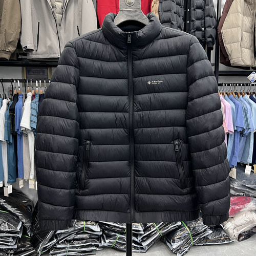 立领轻薄棉衣排骨款简约耐脏亲肤保暖棉服薄棉袄外套青年秋冬外套