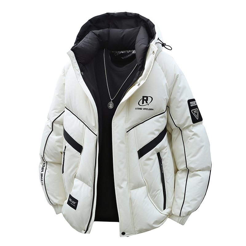 冬季宽松保暖羽绒服男孩加厚外套