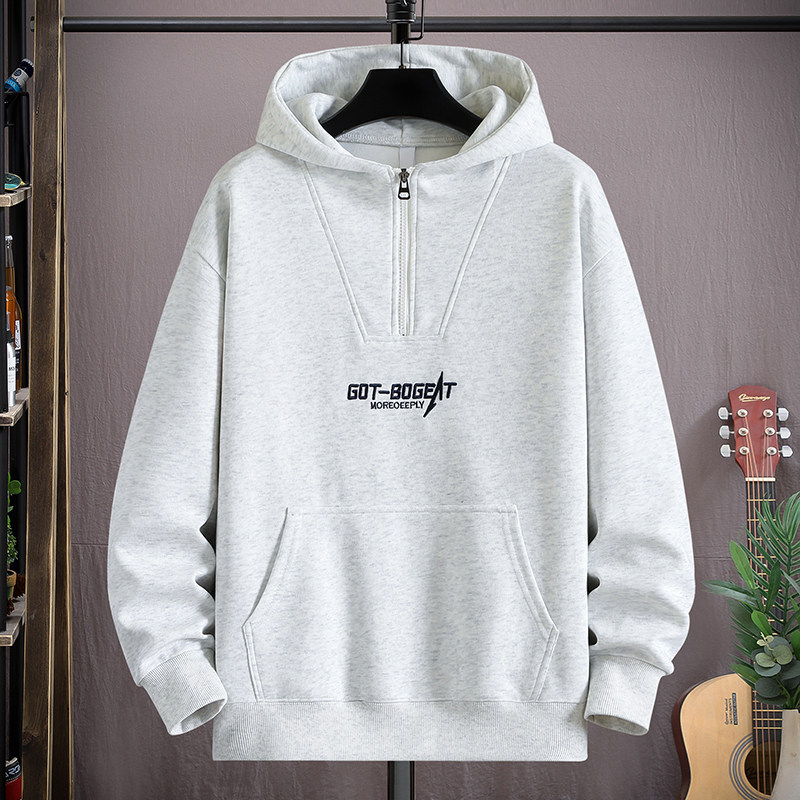 13青少年学生连帽卫衣12岁男孩14帅气15大童潮流休闲宽松长袖T恤