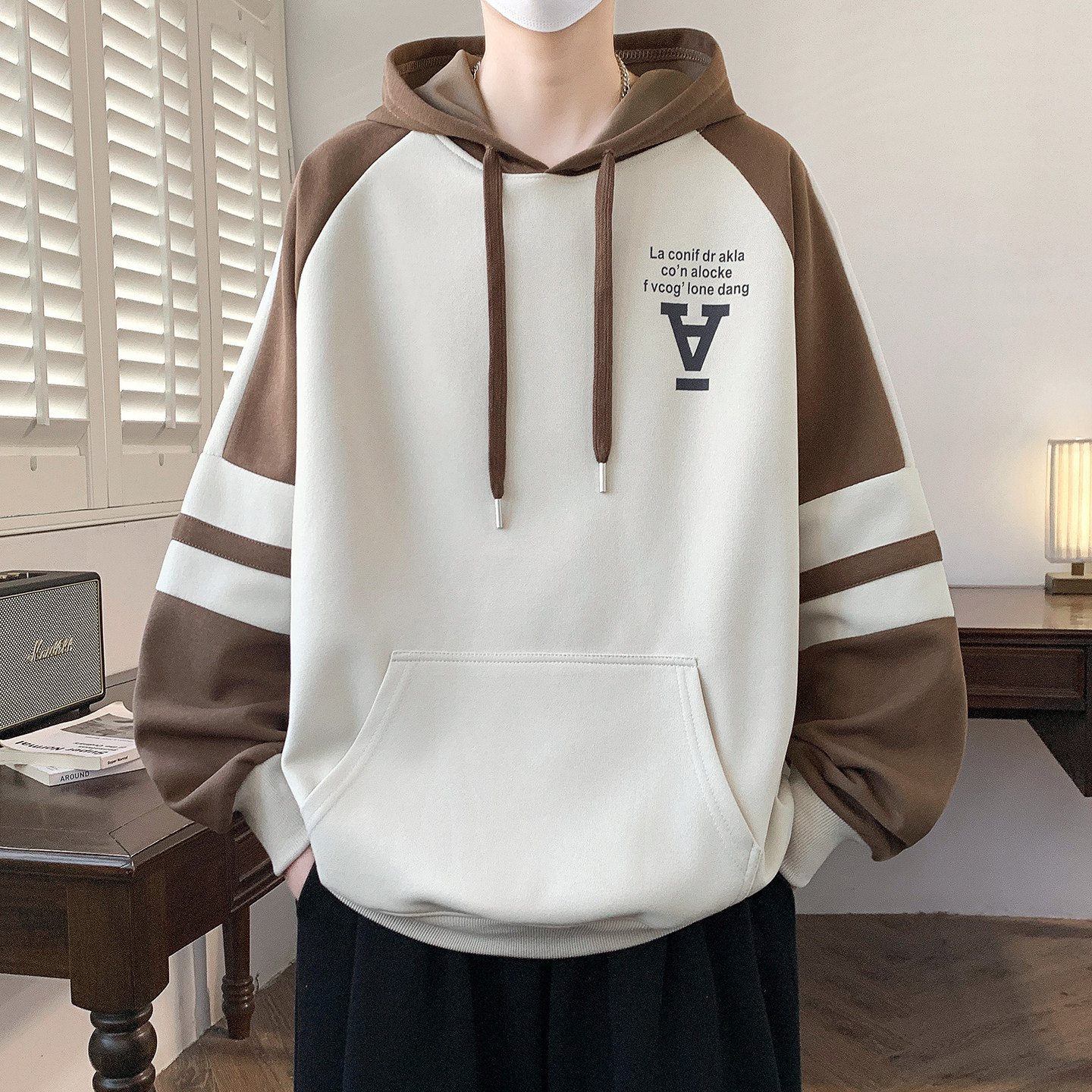 春季16青少年卫衣男孩12休闲15初中学生14岁潮流帅气长袖T恤套装