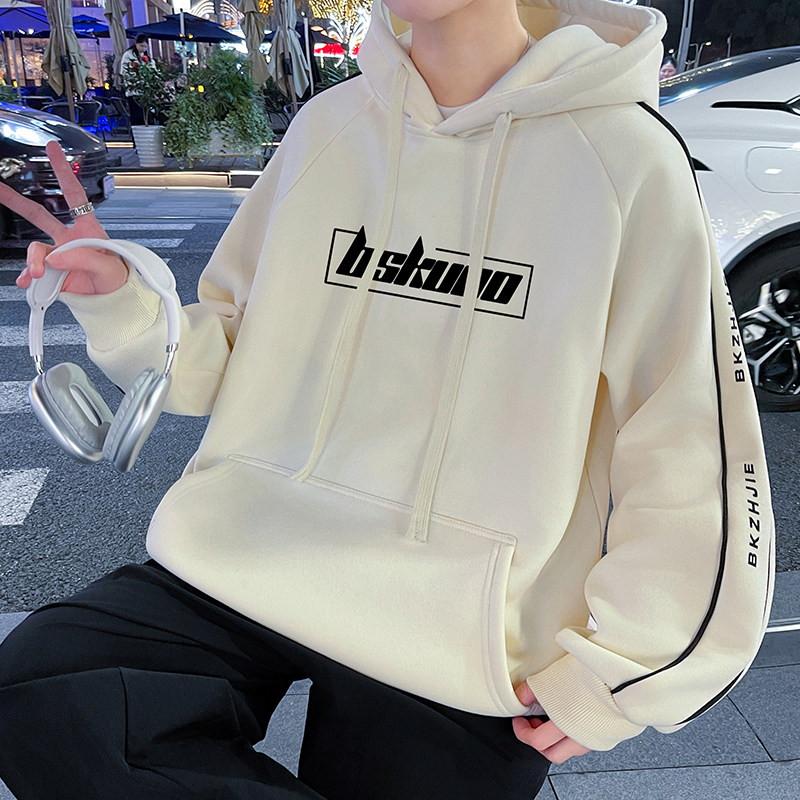 春季潮流帅气卫衣12岁男孩13青少年学生14大童15休闲连帽长袖T恤