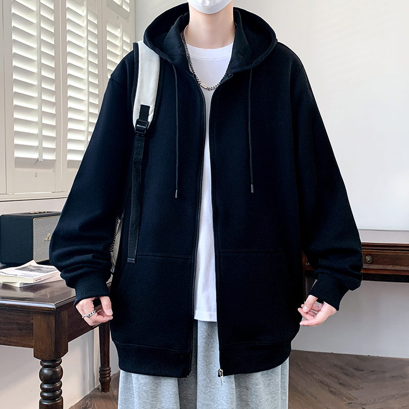 春秋款13青少年卫衣开衫12岁男孩15初中学生14大童运动棒球服外套