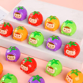 新款 卡通表情水果回力小车可爱卡通小车幼儿园小朋友伴手礼物批发