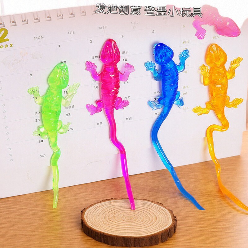 怀旧弹性伸缩粘性壁虎