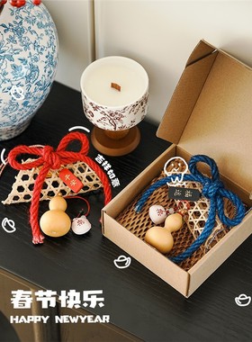 新年春节装饰品马年车挂门挂客厅家居挂饰春节店铺葫芦福过年挂件