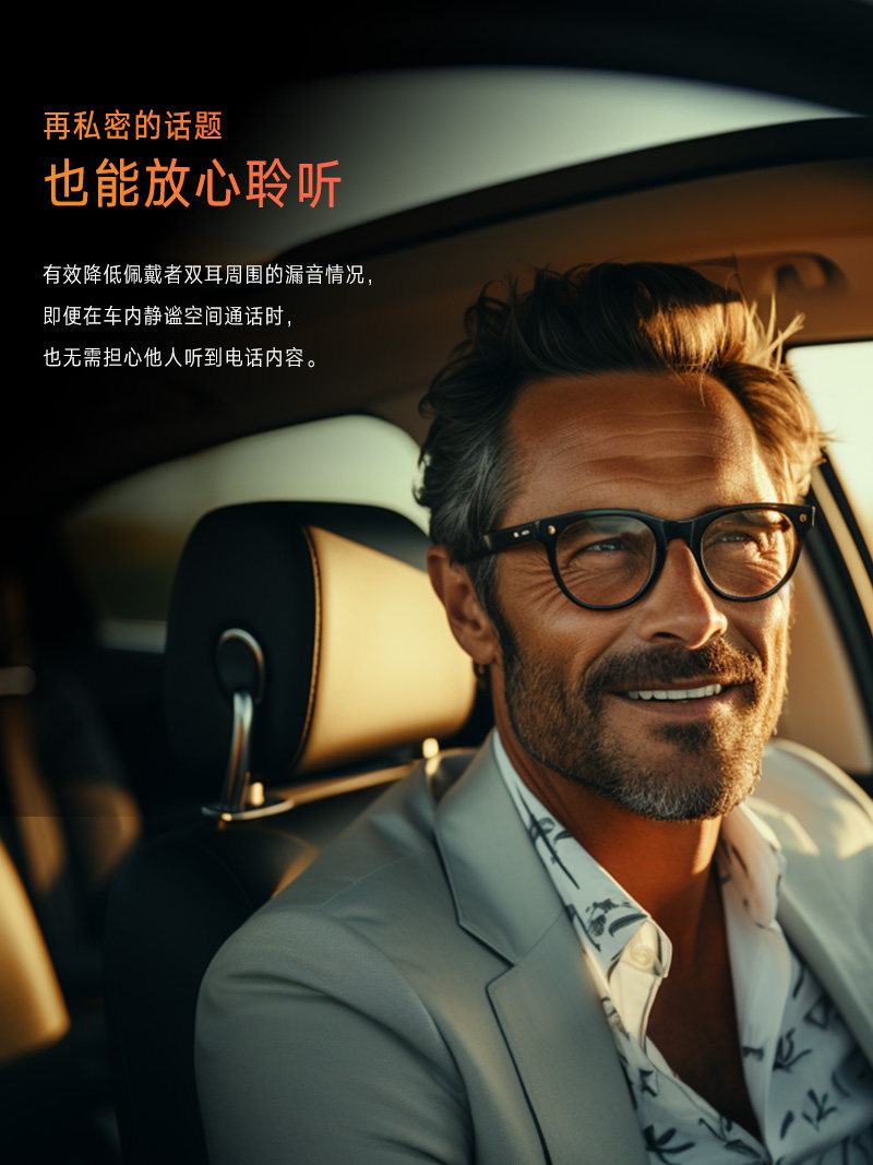 声控智能防蓝光超轻老花镜可配度