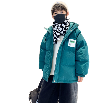 90白鸭绒加厚男童羽绒服