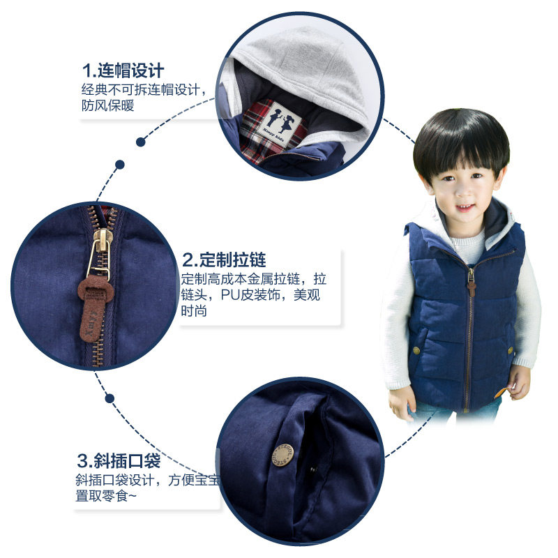 Gilet enfant en polyester - Ref 2070536 Image 4