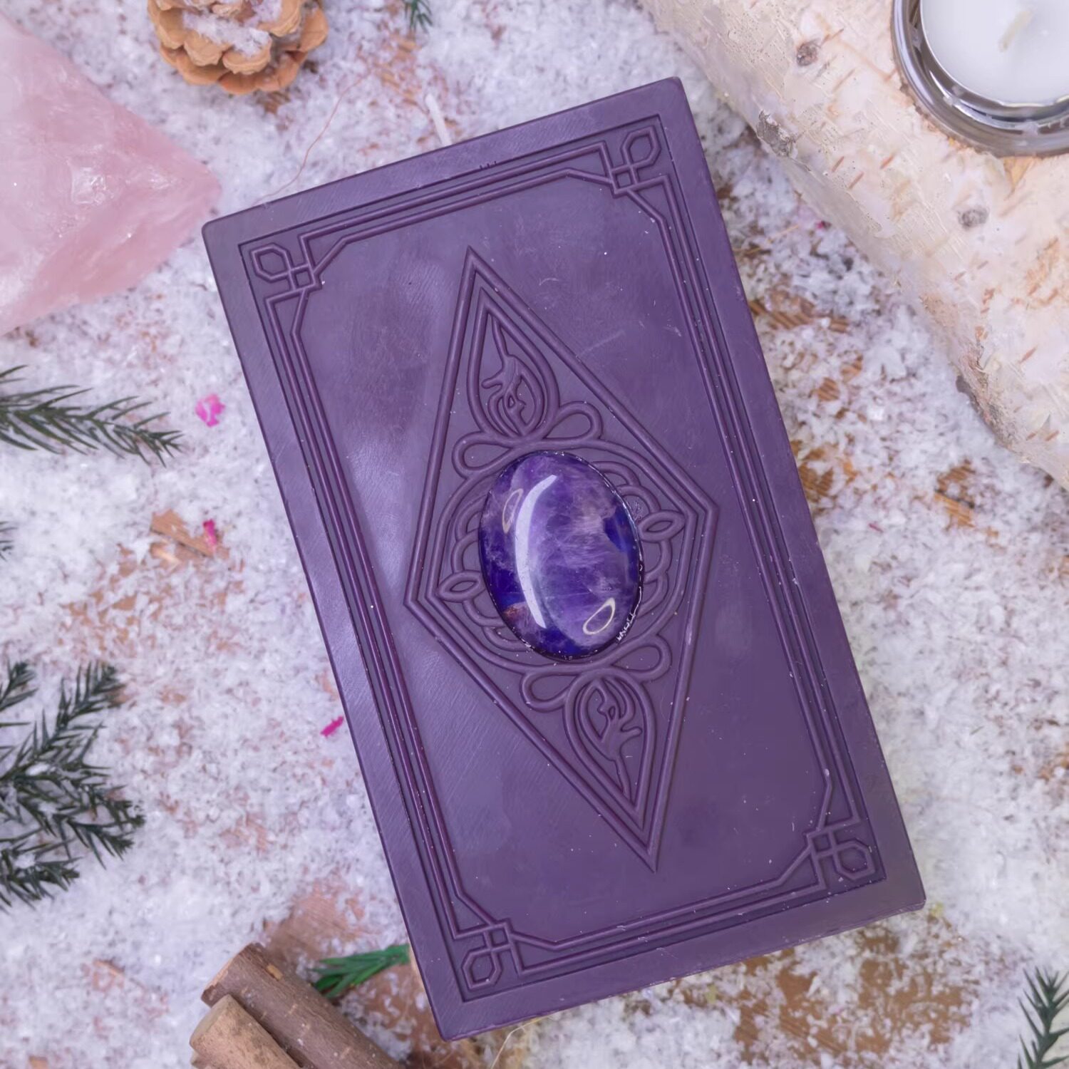 【公益俱乐部】原创手工蜡烛定制 草本植物香薰愿望灯水晶大豆蜡