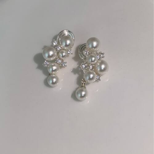 珍珠仙气！小仙女耳夹