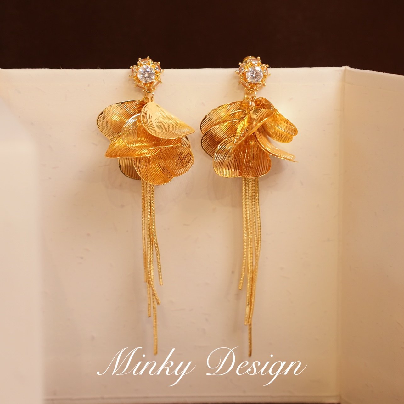 「落日派对」金色银杏叶耳坠流苏蚊香盘耳夹女无耳洞气质耳环耳饰,饰品/流行首饰/时尚饰品新,耳夹,淘宝优惠券,粉丝福利购,淘宝优惠卷