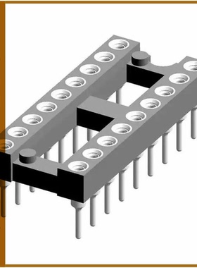 110-83-318-41-005101【CONN IC DIP SOCKET 18POS GOLD】