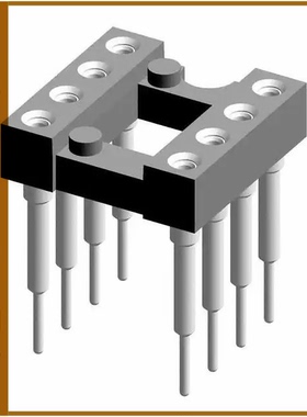 116-87-308-41-012101【CONN IC DIP SOCKET 8POS GOLD】
