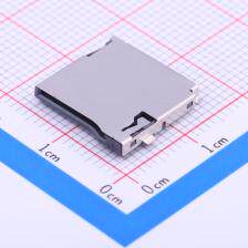THD2528-11SD-GF SD卡连接器 自弹式 MicroSD卡(TF卡) 卡座 外