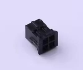 HX20016-4Y black「2mm 2x2P 黑色 公头