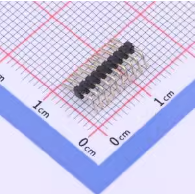 X1311WR-10J-C26D40 排针 1.27mm 1x10P 弯插 方针 存储器