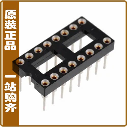 ICA-316-ZAGT【CONN IC DIP SOCKET 16POS GOLD】