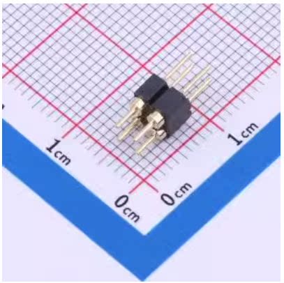 PZ254-2-02-Z-C 排针 2.54mm 1x4P 直插 圆针 存储器