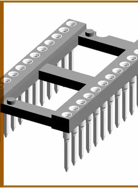 121-83-624-41-001101【CONN IC DIP SOCKET 24POS GOLD】