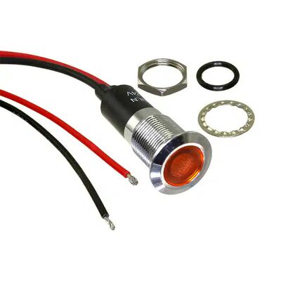 FL1M-12FW-1-Y110V【LED YEL 12MM NUT 110VAC/DC STK】