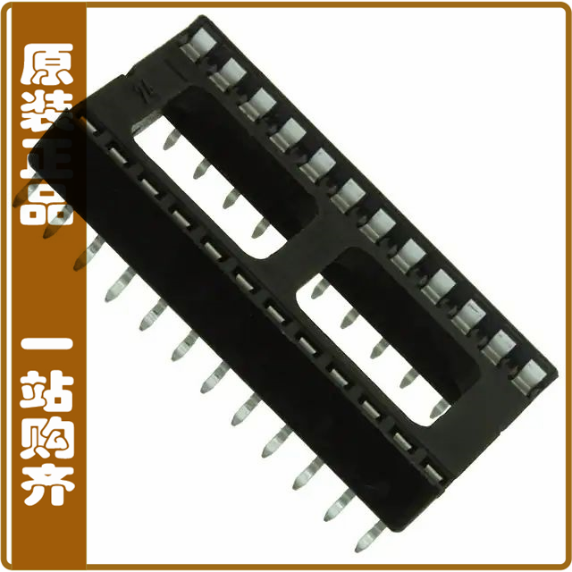 4824-6004-CP【CONN IC DIP SOCKET 24POS TIN】