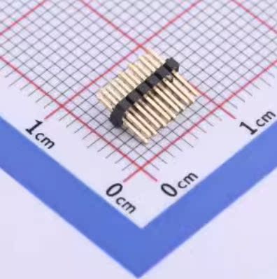 X1321WV-2x06J-C30D23 排针 1.27mm 2x6P 直插 方针 存储器