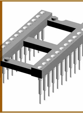 116-83-624-41-012101【CONN IC DIP SOCKET 24POS GOLD】