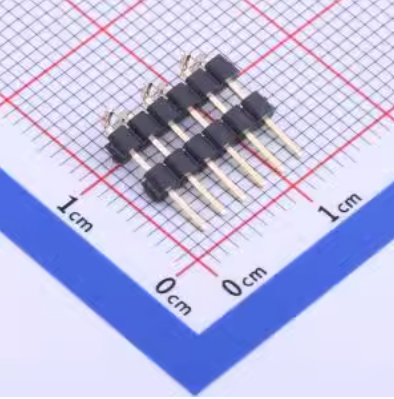 X4612WVS-06I-C40D44R1 排针 2mm 1x6P 立贴 方针 塑胶同向L=14.9