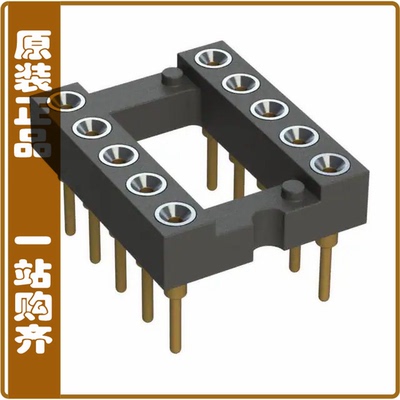 110-13-310-41-001000【CONN IC DIP SOCKET 10POS GOLD】