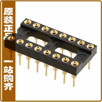 XR2A-1611-N【CONN IC DIP SOCKET 16POS GOLD】