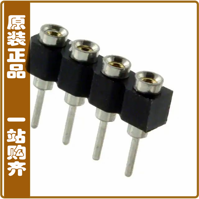 04-0513-10T【CONN SOCKET SIP 4POS GOLD】