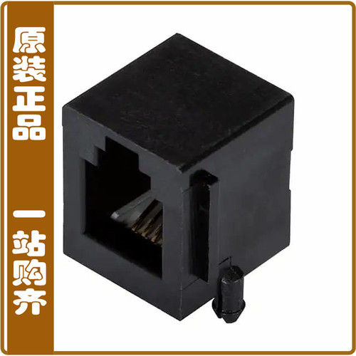 CRJ033-GH-TH【RJ JACK, 1 PORT, 8P8C, GOLD FLAS】