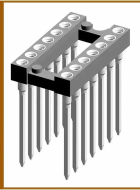 123-87-314-41-001101【CONN IC DIP SOCKET 14POS GOLD】