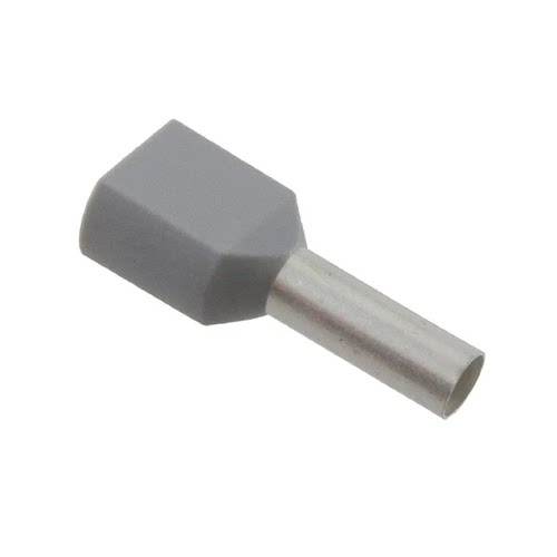 13122040【CONN FERRULE W TYPE 2X12AWG GRAY】