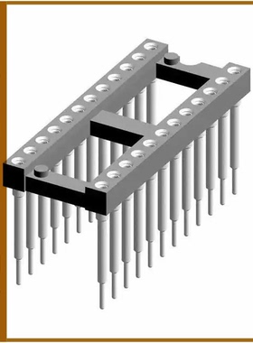 116-87-424-41-008101【CONN IC DIP SOCKET 24POS GOLD】