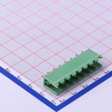 XY2500V-C-5.08-8P 插拔式接线端子 板端/插座-开口 5.08mm 排数: