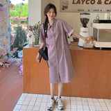 款号6110紫色牛仔连衣裙2D043P125K178，商品下架区，浙宝173（原浙宝279）