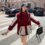 2026秋秋新款短款夹克棒球服外套2D043-8815-p135k198，女装短外套，浙宝173（原浙宝279）