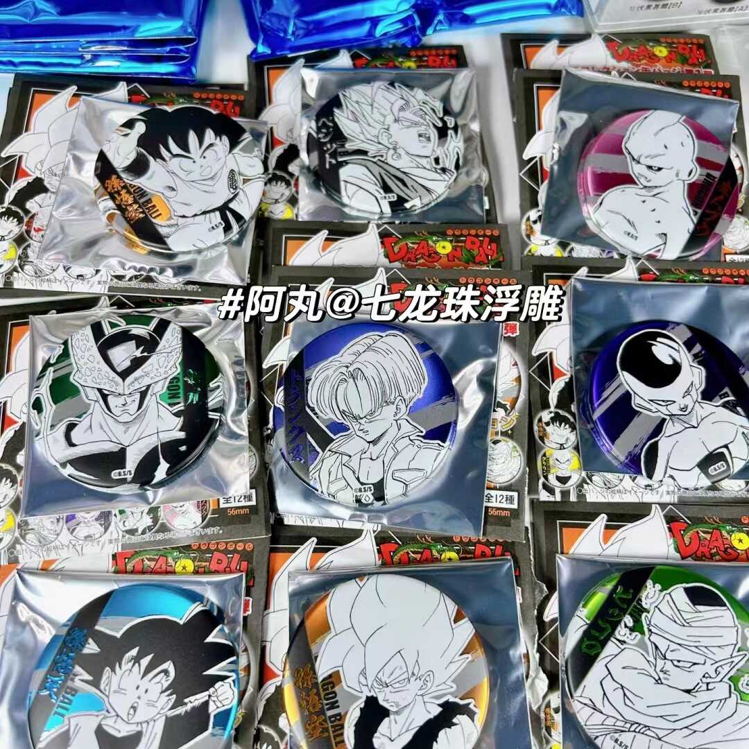 thumbnail for DRAGON BALL Dragon Ball JUMPSHOP Stamping Original Art Bar 1st Anime Badge Tani Son Goku