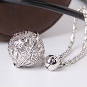 古风宫铃会响 铃铛民族风简约手链脚链挂件钥匙扣铃铛吊件