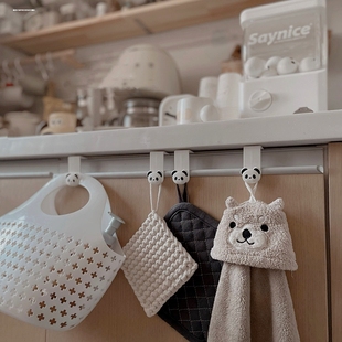 衣柜挂钩侧面门后挂架柜边侧挂衣钩冰箱壁挂免打孔衣橱柜子挂衣架