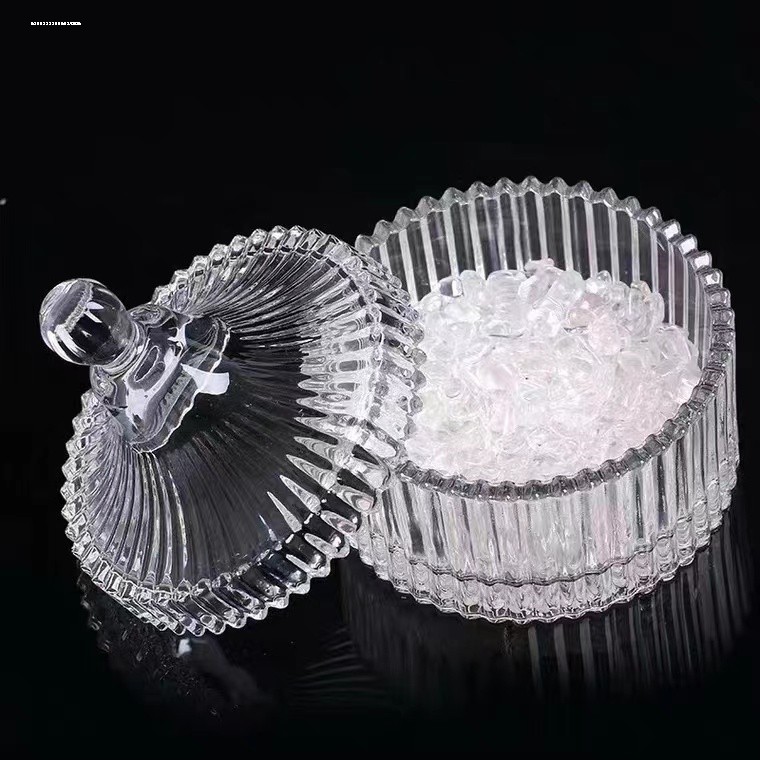 白水晶碎石颗粒透明鱼缸花盆铺面小石头diy滴胶原石