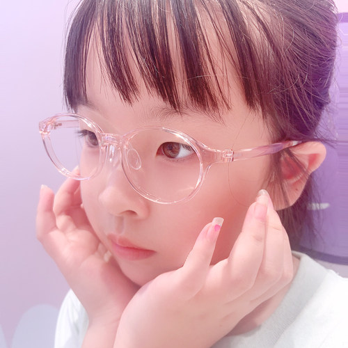 儿童眼镜架防蓝光远视近视散光
