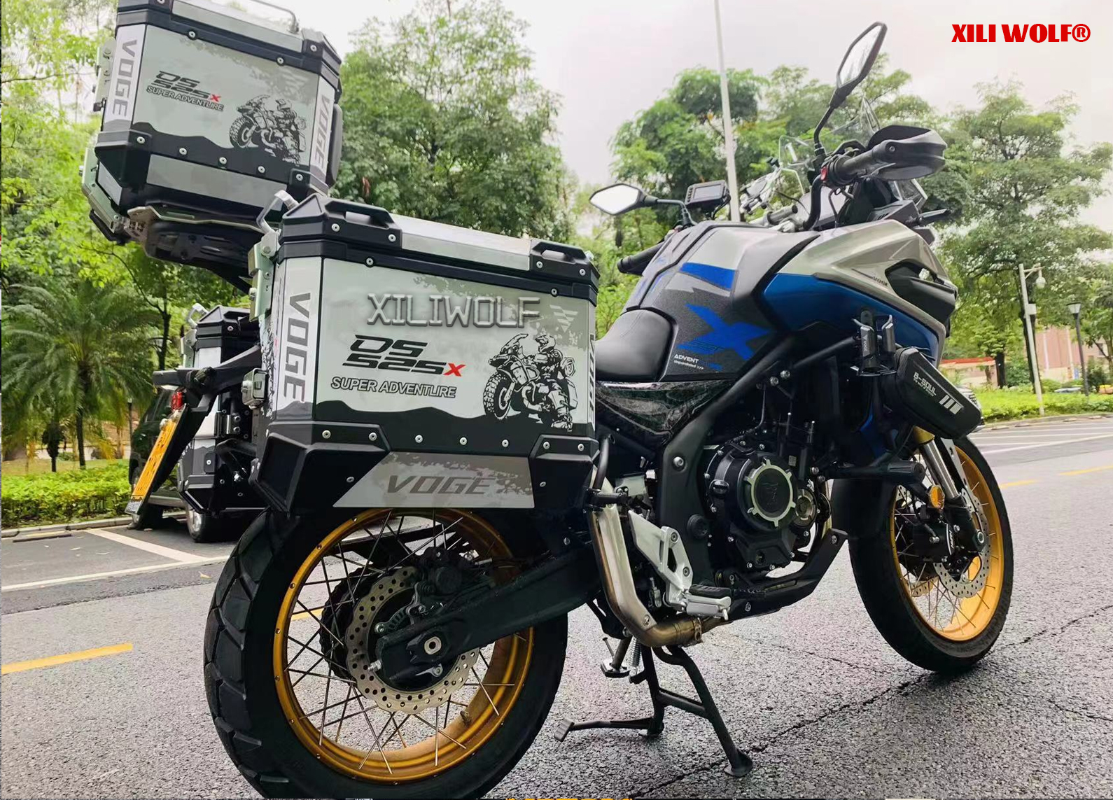 无极DS525原厂三箱贴纸萝卜贴纸