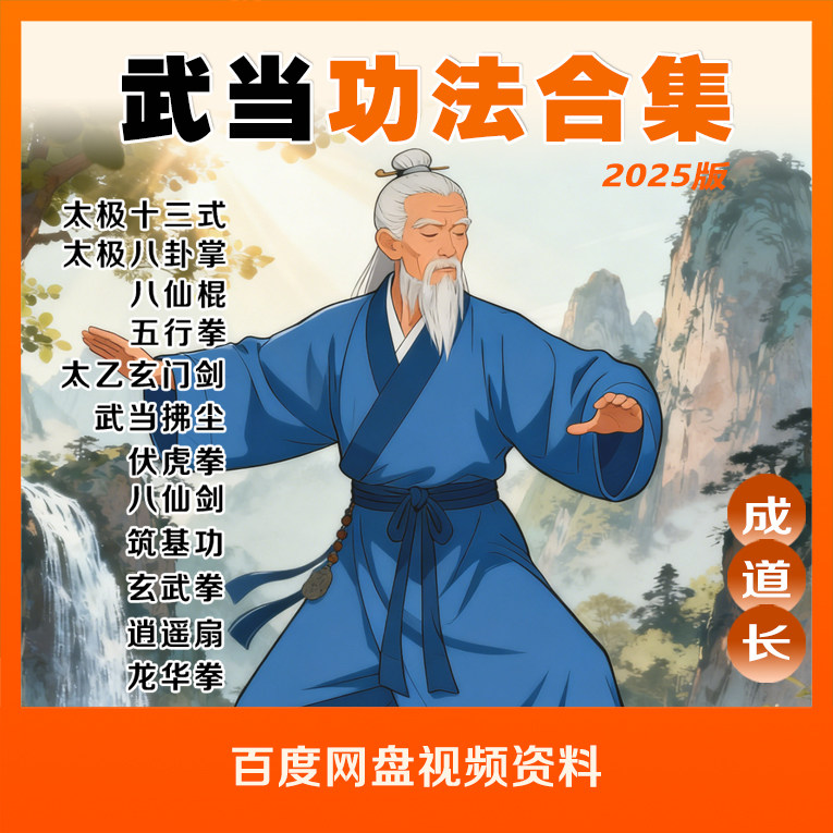 2025年武当太极十三师一武当玄武拳