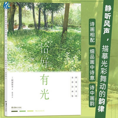 恰好有光阿部智幸的水彩诗画集
