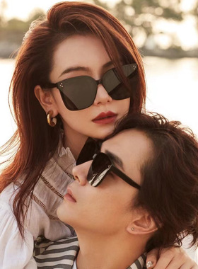 TR90镜框尼龙镜片高级感GM墨镜女款新款防紫外线司机男士太阳眼镜