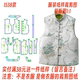 立领棉马甲坎肩diy样板图1 中式 1设计制作 纸样裁剪图1538款 服装