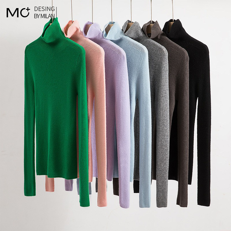 100%羊毛无缝一体成型羊毛衫2025秋冬新款高领打底针织衫女毛衣,女装/女士精品,毛针织衫,淘宝优惠券,粉丝福利购,淘宝优惠卷