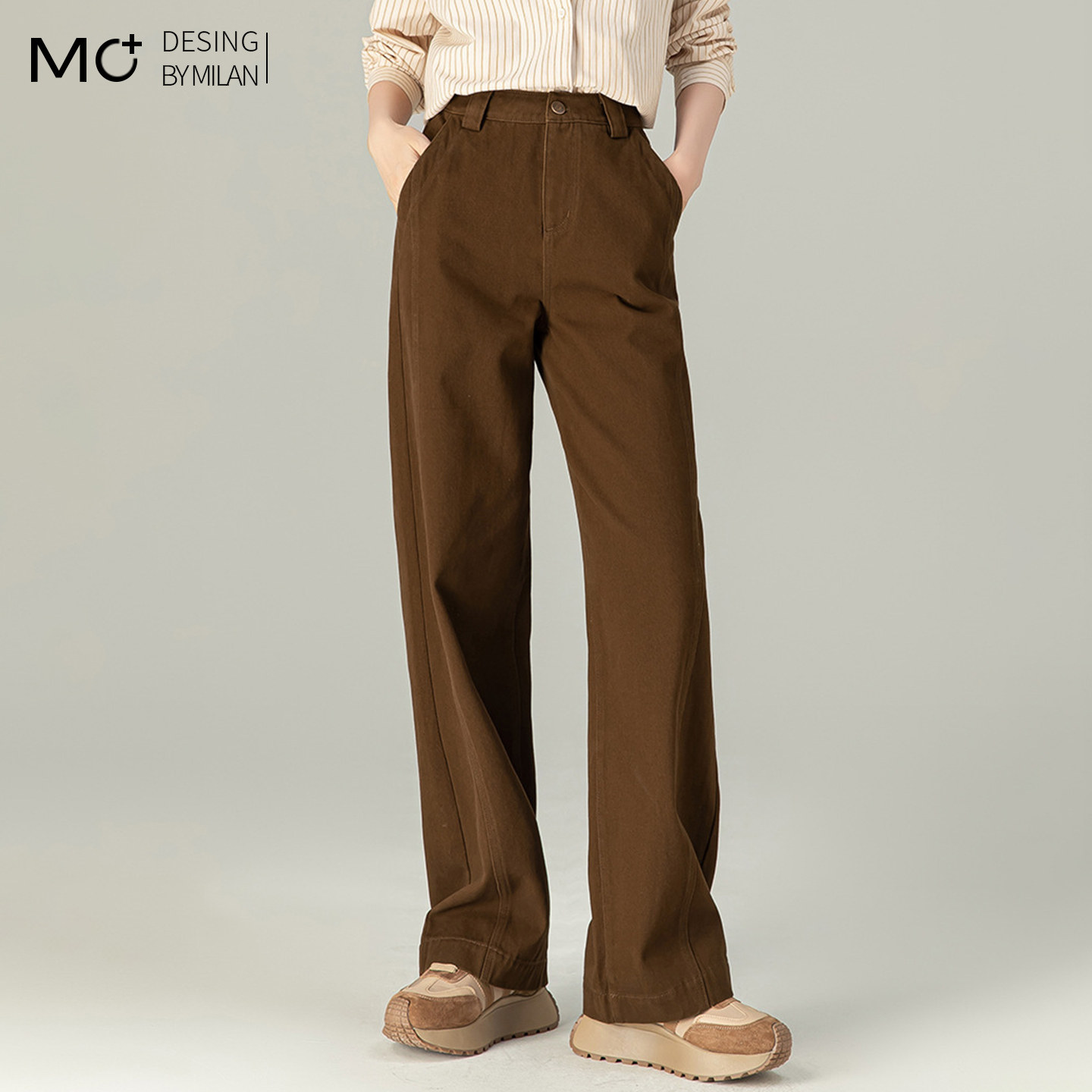 美拉德加绒保暖时尚弯刀裤女高腰显瘦休闲牛仔裤2025秋冬季新款,女装/女士精品,牛仔裤,淘宝优惠券,粉丝福利购,淘宝优惠卷